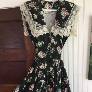 Vintage floral dress